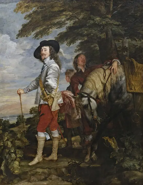 Rey Carlos I de Inglaterra, Anthony van Dyck