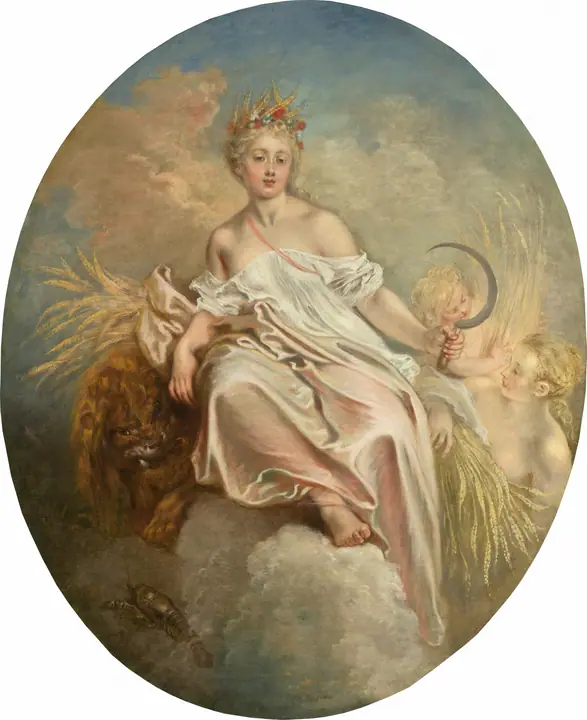 Ceres (El verano), Antoine Watteau