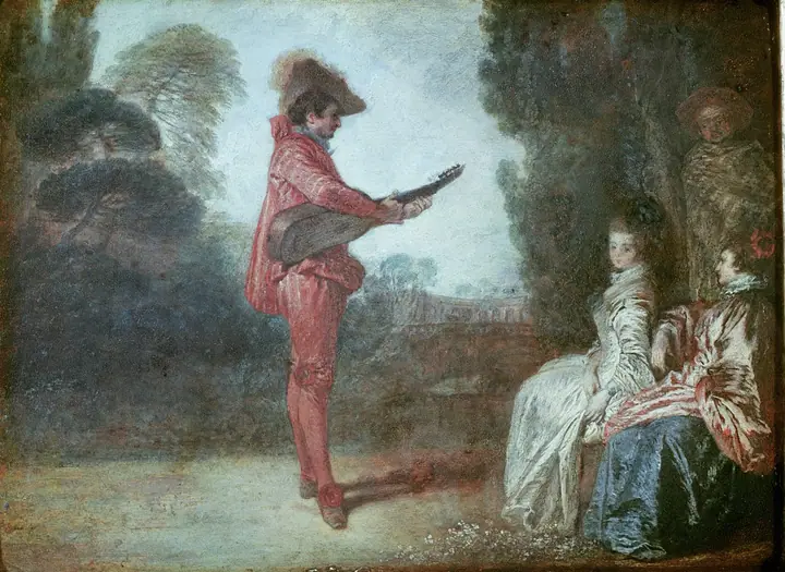 El encantador, Antoine Watteau