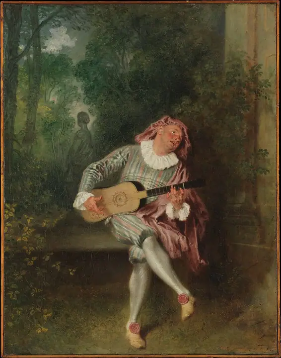 Mezzetin, Antoine Watteau