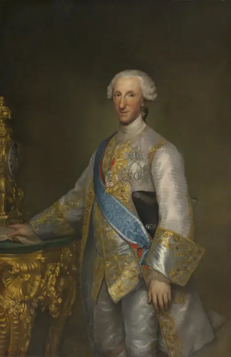 Retrato del infante don Luis de Borbón, Anton Raphael Mengs