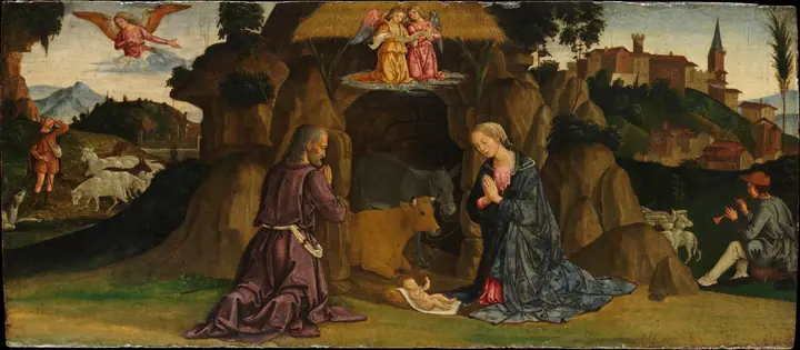 La Natividad, Antoniazzo Romano