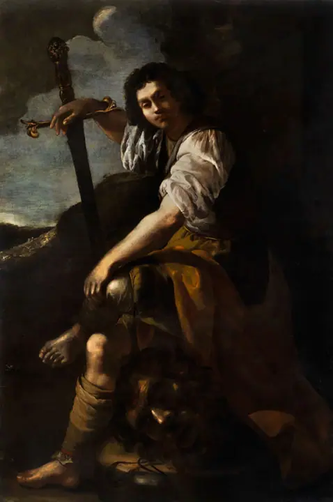 David y Goliat, Artemisia Gentileschi