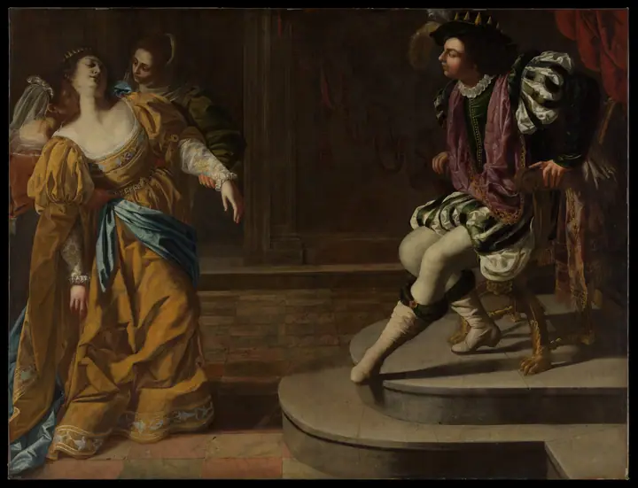 Ester ante Asuero, Artemisia Gentileschi