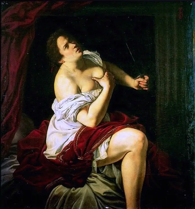 Lucrecia, Artemisia Gentileschi