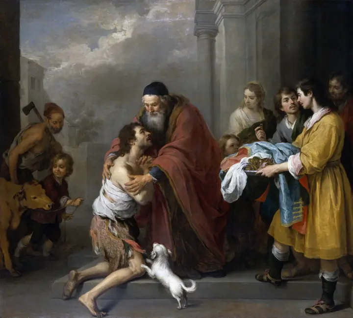 El regreso del hijo pródigo, Bartolomé Esteban Murillo