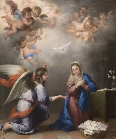 La Anunciación, Bartolomé Esteban Murillo