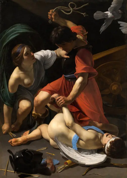 Cupido castigado, Bartolomeo Manfredi