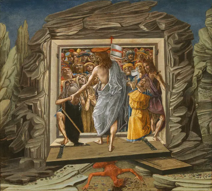 Cristo en el limbo, Benvenuto di Giovanni