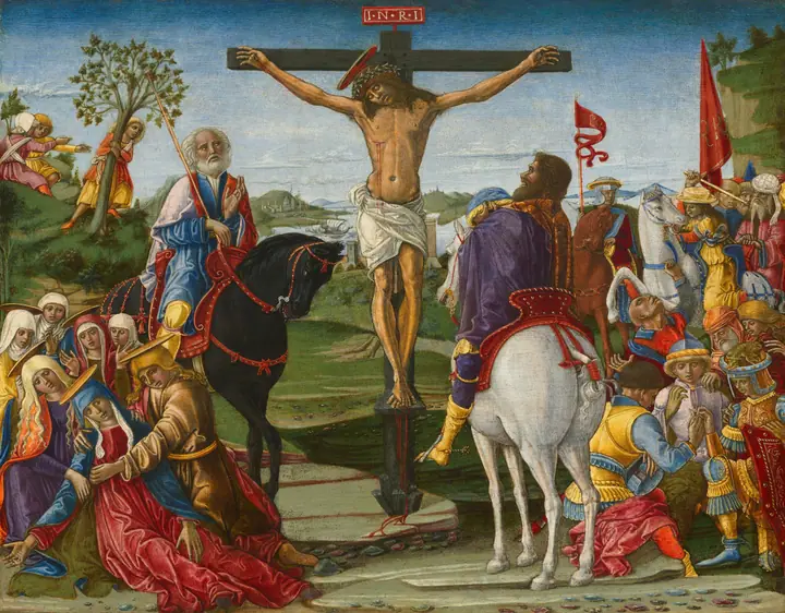 La Crucifixión, Benvenuto di Giovanni