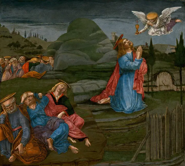 La oración en el huerto, Benvenuto di Giovanni