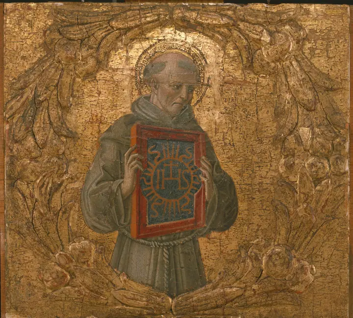 San Bernardino de Siena, Benvenuto di Giovanni