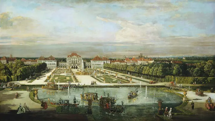 Palacio de Nymphenburg, Múnich, Bernardo Bellotto