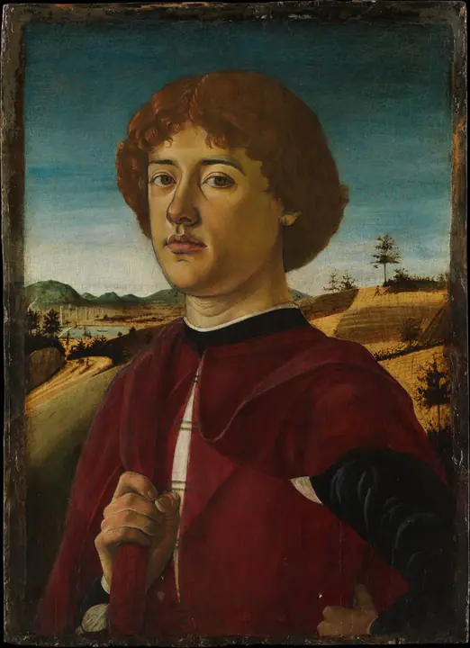 Retrato de un joven, Biagio d'Antonio