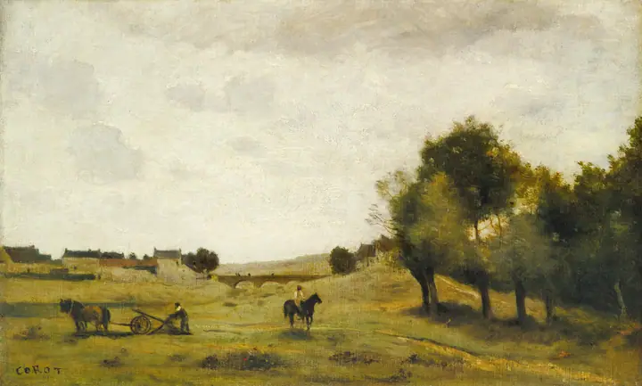 Vista cerca de Épernon, Camille Corot