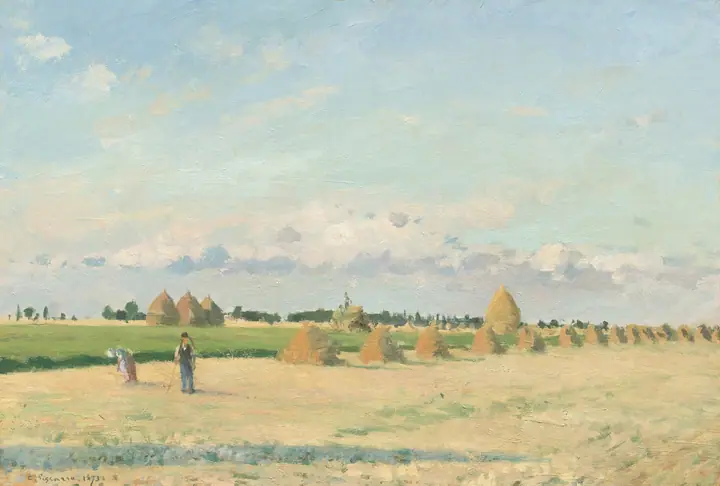 Paisaje, Isla de Francia, Camille Pissarro