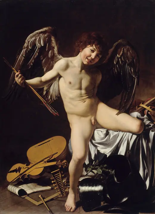 Amor victorioso, Caravaggio