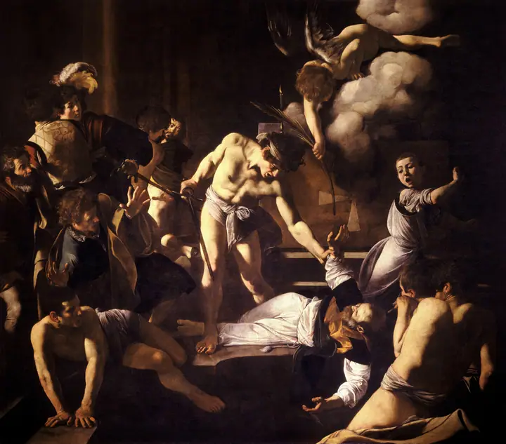 El martirio de San Mateo, Caravaggio