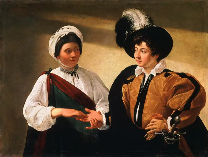 La buenaventura, Caravaggio
