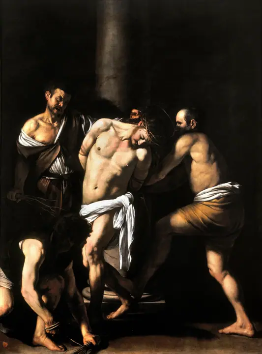 La flagelación de Cristo, Caravaggio