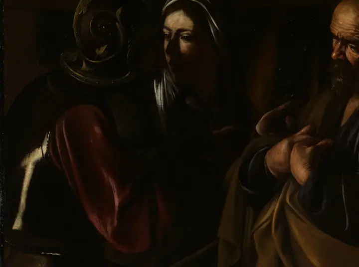 La negación de San Pedro, Caravaggio