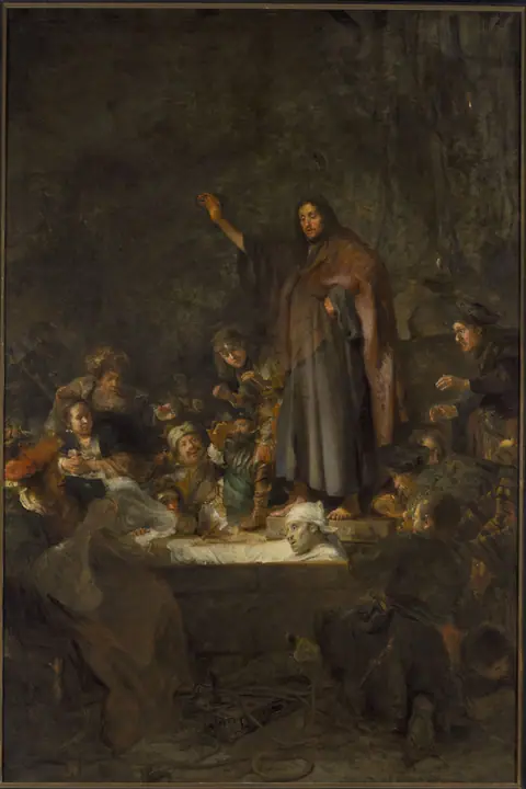 La resurrección de Lázaro, Carel Fabritius