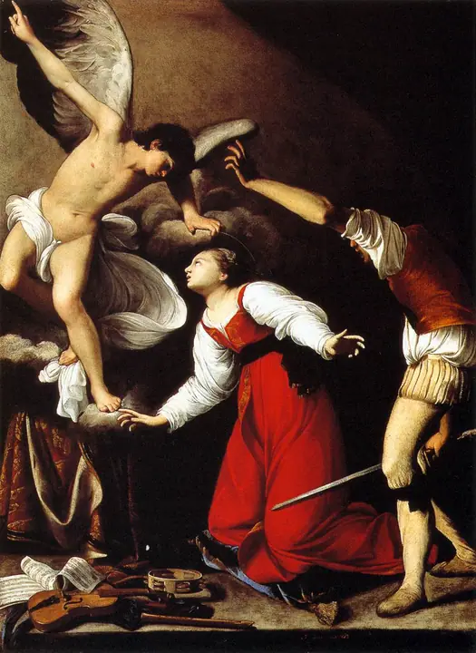 El martirio de San Cecilia, Carlo Saraceni