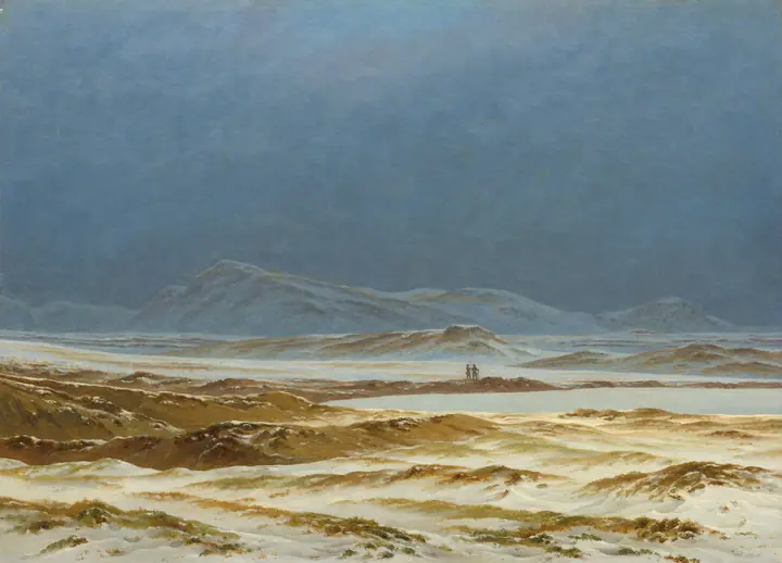 Paisaje del norte, primavera, Caspar David Friedrich