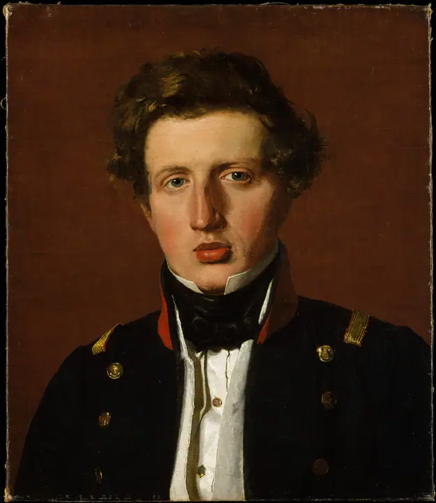 Valdemar Hjartvar Købke (1813–1893), hermano del artista, Christen Købke