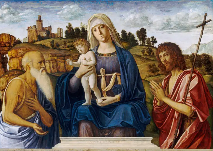 Virgen con el Niño y san Jerónimo y san Juan Bautista, Cima da Conegliano