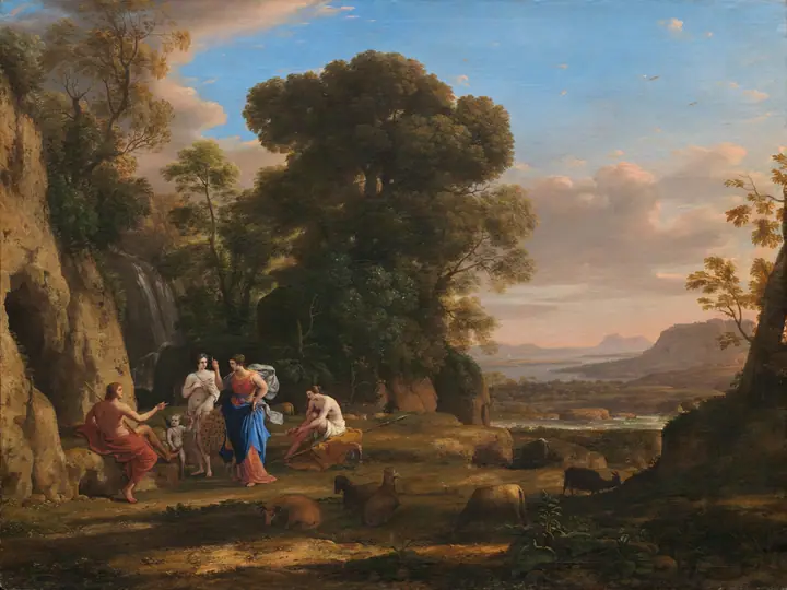 El juicio de Paris, Claude Lorrain