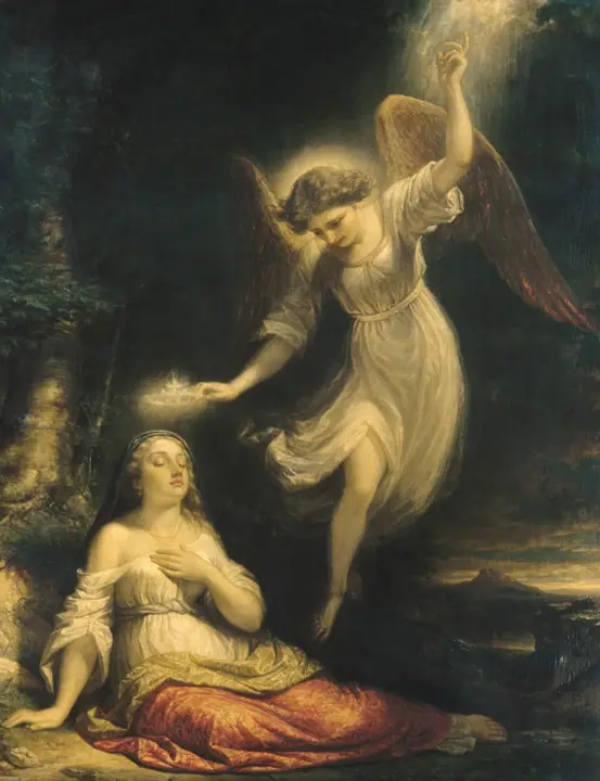 El sueño de Mercy, Daniel Huntington