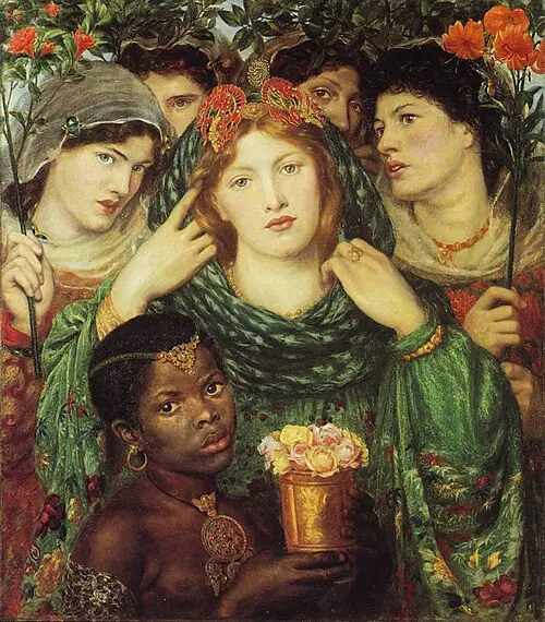 El amado (La novia), Dante Gabriel Rossetti