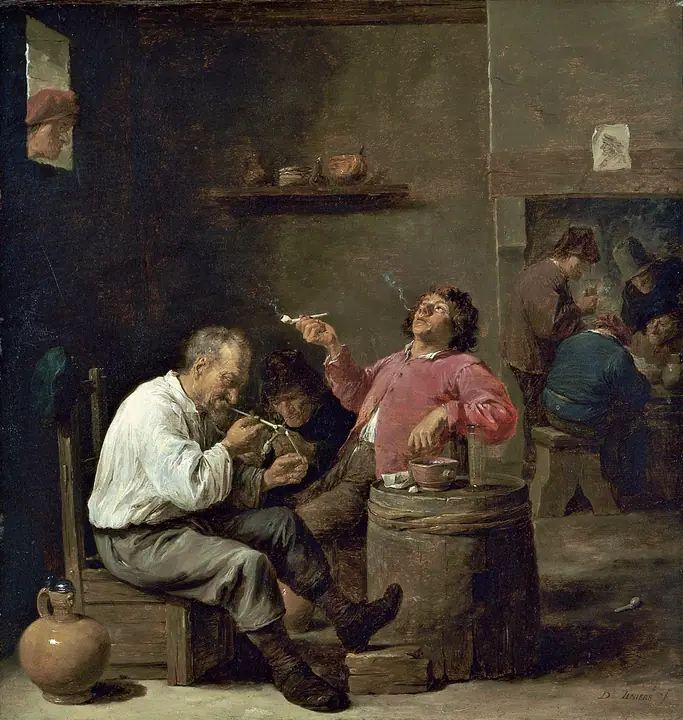 Taberna de fumadores, David Teniers el Joven