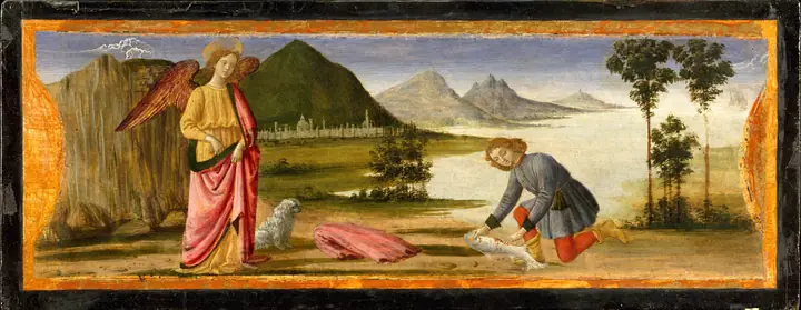 Tobías y el Ángel, Davide Ghirlandaio