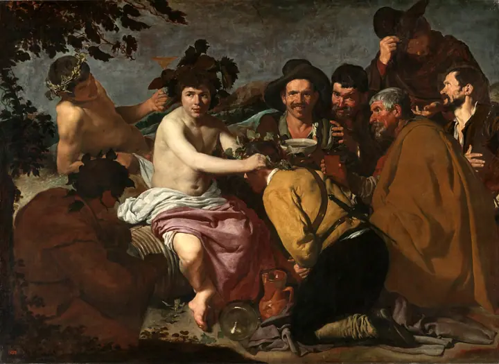 El triunfo de Baco, Diego Velázquez