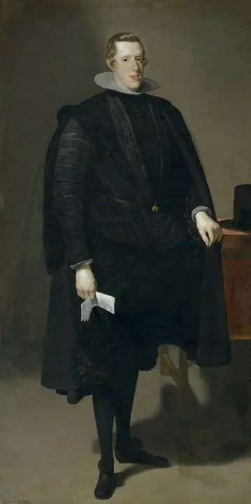 Retrato de Felipe IV de negro, Diego Velázquez