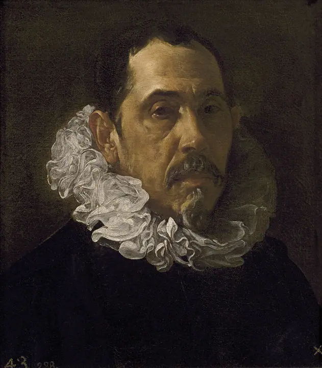Retrato de Francisco Pacheco, Diego Velázquez
