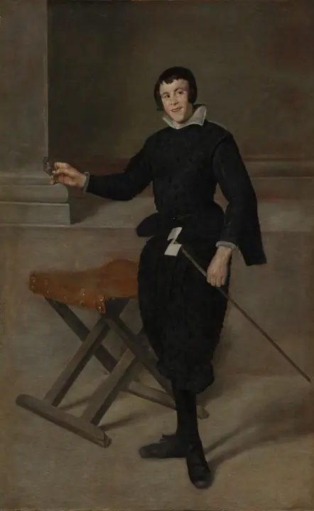 Retrato del bufón Calabazas, Diego Velázquez