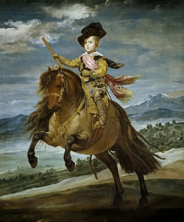 Retrato del infante Baltasar Carlos, Diego Velázquez