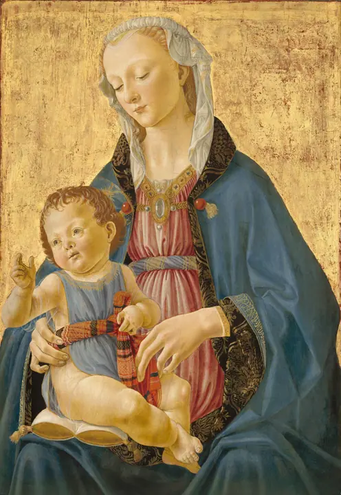 Virgen con el Niño, Domenico Ghirlandaio