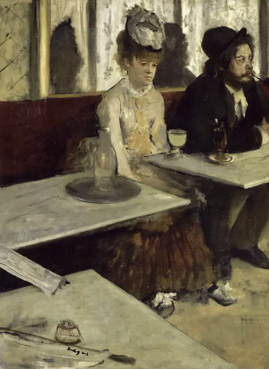El ápside, Edgar Degas