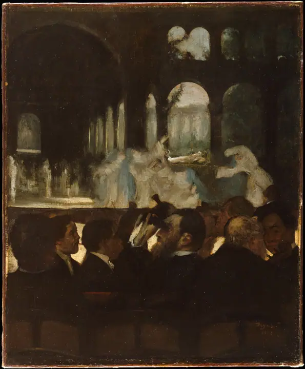 El ballet de 'Robert le Diable', Edgar Degas