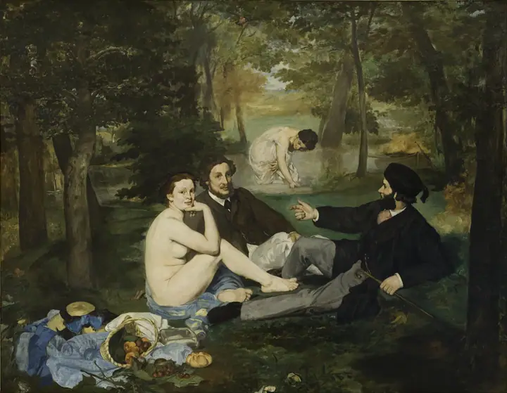 Almuerzo sobre la hierba, Édouard Manet