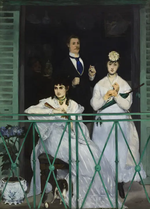 El balcón, Édouard Manet