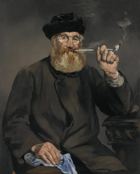 El fumador, Édouard Manet