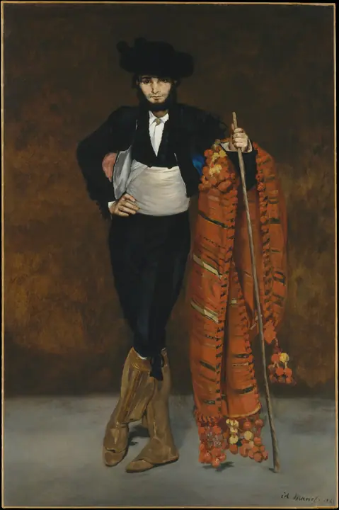 Joven con traje de majo, Édouard Manet