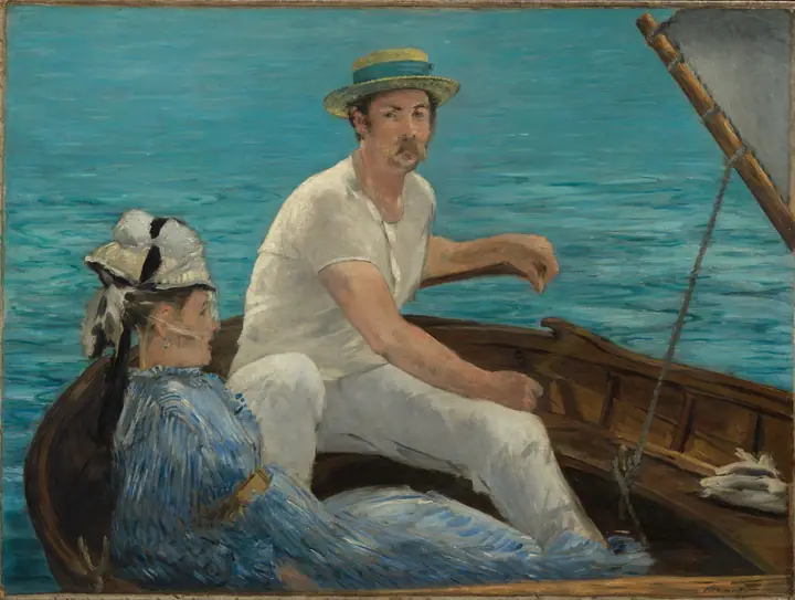 Navegando, Édouard Manet