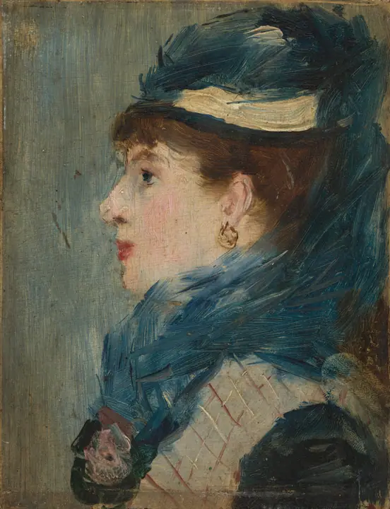 Retrato de una dama, Édouard Manet