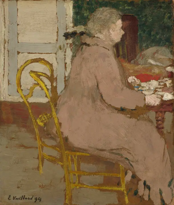 El desayuno, Édouard Vuillard